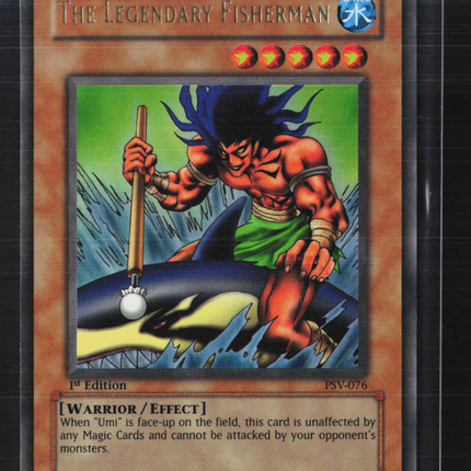Yu-Gi-Oh! Pharaoh's Servant The Legendary Fisherman 1st Edition #PSV-076