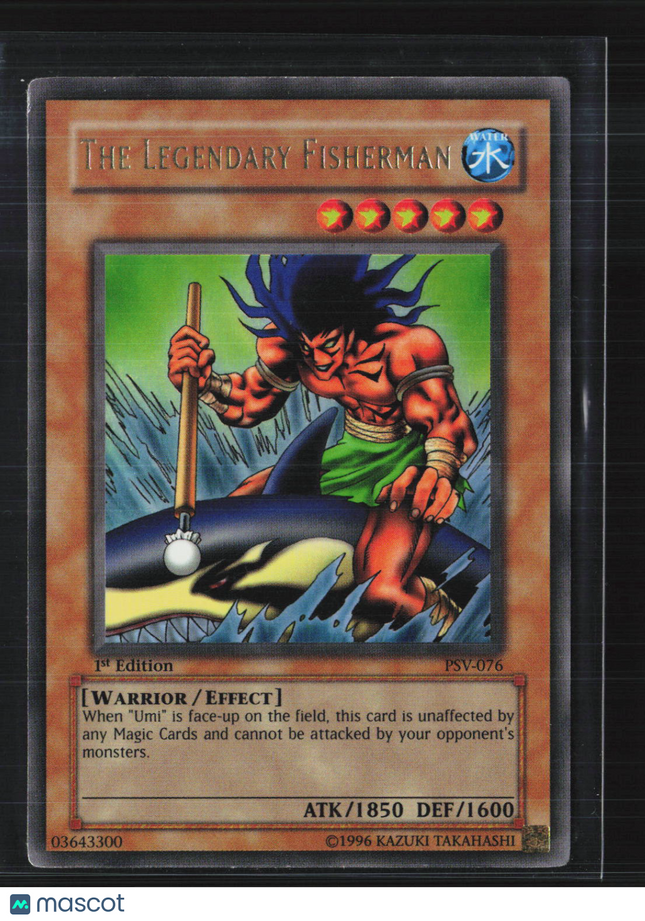 Yu-Gi-Oh! Pharaoh's Servant The Legendary Fisherman 1st Edition #PSV-076