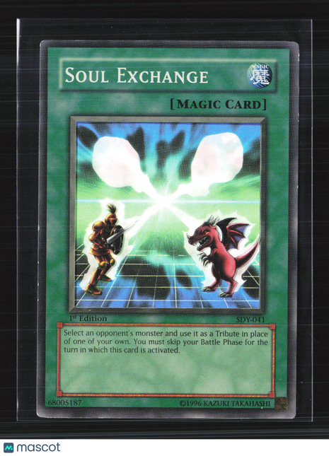 Yu-Gi-Oh! TCG 2002 Konami Starter Deck Yugi Soul Exchange 1st Edition #SDY-041