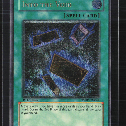 Yu-Gi-Oh! The Shining Darkness Into the Void 1st Edition UTR #TSHD-EN049