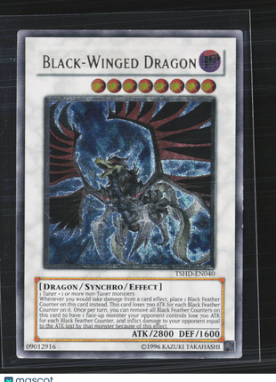 Yu-Gi-Oh! The Shining Darkness Black-Winged Dragon 1st Edition