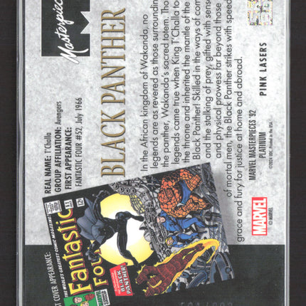 2024 Upper Deck Marvel Masterpieces '92 Platinum 594 / 992 #4