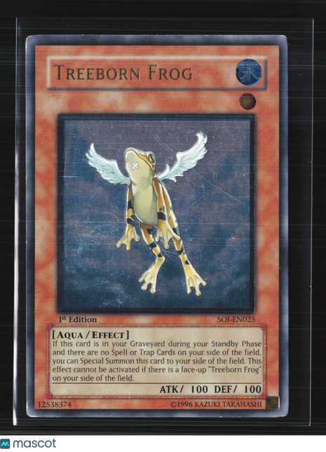 Yu-Gi-Oh! Shadow of Infinity Treeborn Frog 1st Edition SOI-EN025