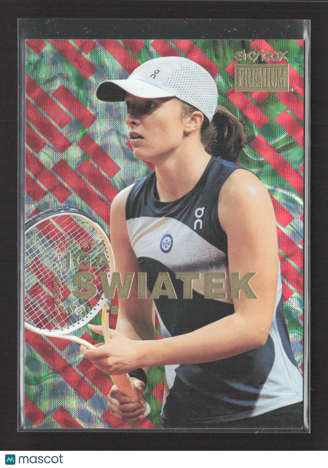 2023 SkyBox Metal Universe Champions Premium Iga Swiatek #S-18 Star Rubies /100