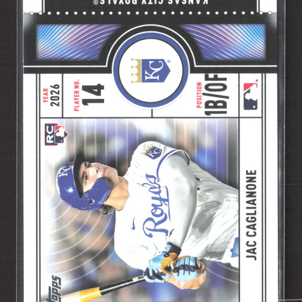 2026 Topps Big Ticket Player Jac Caglianone #BTP-22 RC