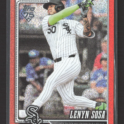 2026 Topps Series One Lenyn Sosa #56 Orange Diamante /25