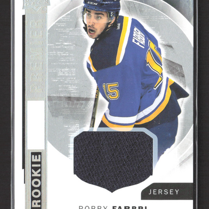 2016 Upper Deck Premier Robby Fabbri #R-46 Jersey