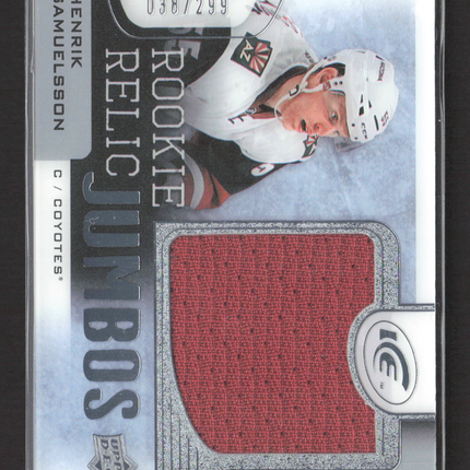 2015 Upper Deck Ice Rookie Relic Jumbos Henrik Samuelsson #RRJ-HS Jersey