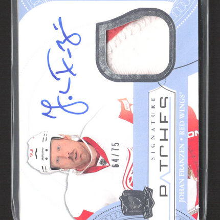 2011 Upper Deck The Cup Johan Franzen #SP-JF 64/75 Patch Auto