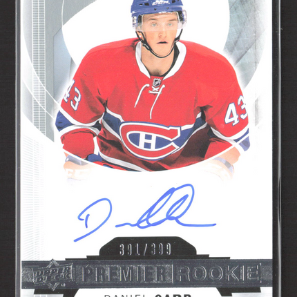 2015 Upper Deck Premier Daniel Carr #67 301/399 Auto