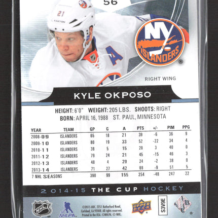 2014 Upper Deck The Cup Kyle Okposo #56 027/249