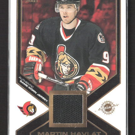 2003 Pacific Authentic Game-Worn Jersey Martin Havlat #37 Jersey