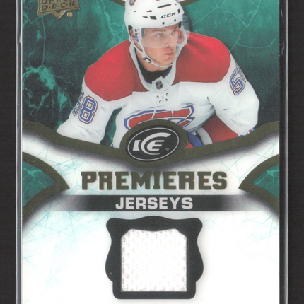 2018 Upper Deck Ice Ice Premieres Jerseys Noah Juulsen #IPJ-NJ Jersey