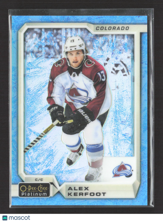 2018 O-Pee-Chee Platinum Alex Kerfoot #43 Arctic Freeze 45/79
