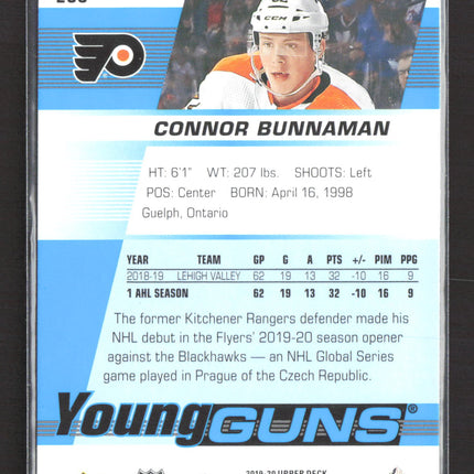2019 Upper Deck Series 1 Young Guns Connor Bunnaman #208