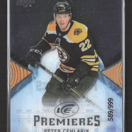 2018 2017 Upper Deck Ice Premieres Peter Cehlarik #146