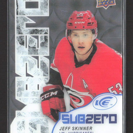 2018 Upper Deck Ice Sub Zero Jeff Skinner #SZ-41
