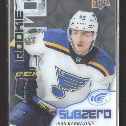 2018 Upper Deck Ice Sub Zero Ivan Barbashev #SZ-67
