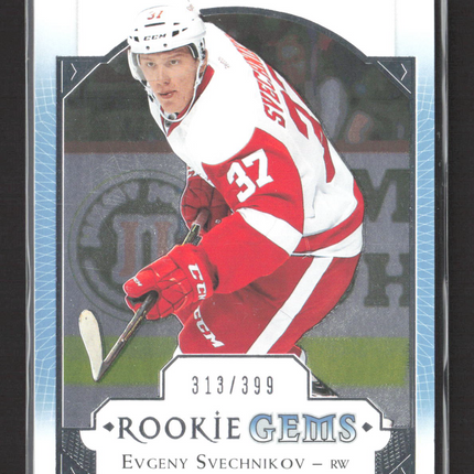 2017 Upper Deck Black Diamond Rookie Gems Evgeny Svechnikov #RG-ES 313/399