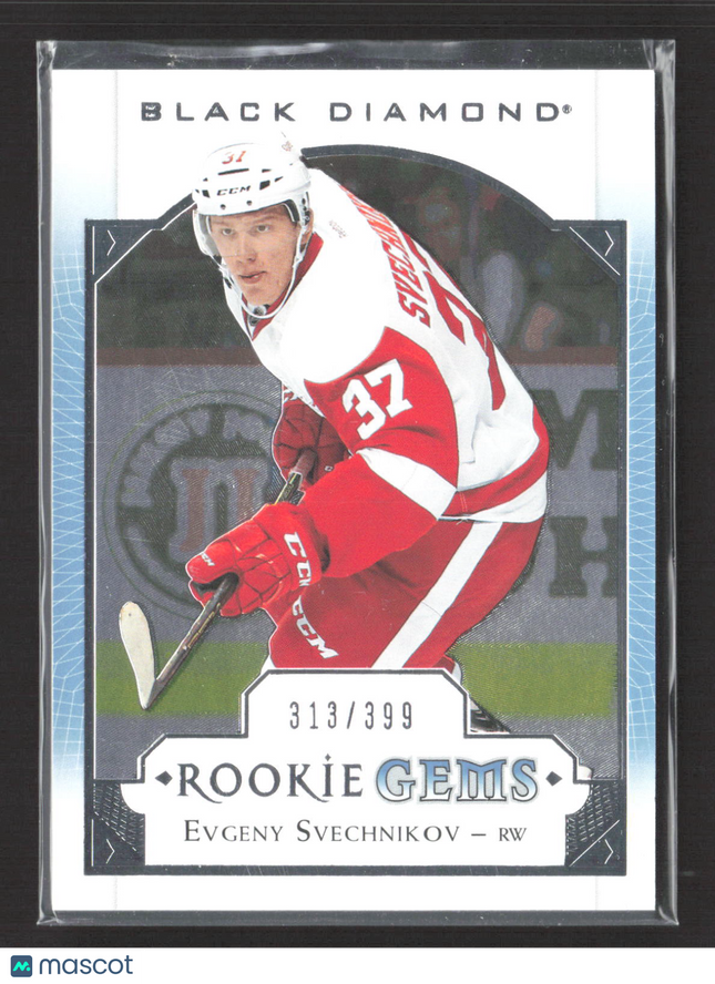 2017 Upper Deck Black Diamond Rookie Gems Evgeny Svechnikov #RG-ES 313/399