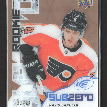 2018 Upper Deck Ice Sub Zero Travis Sanheim #SZ-52