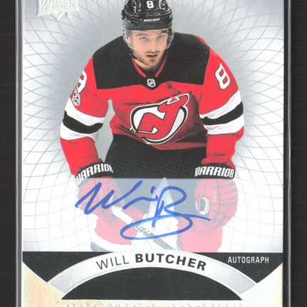 2018 Upper Deck Premier Will Butcher #75 Auto