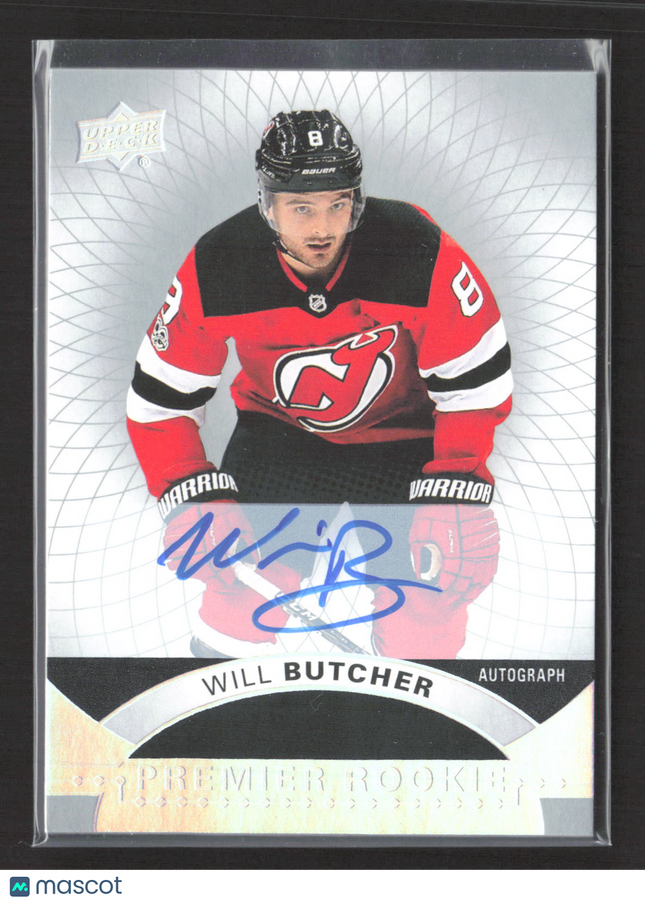2018 Upper Deck Premier Will Butcher #75 Auto