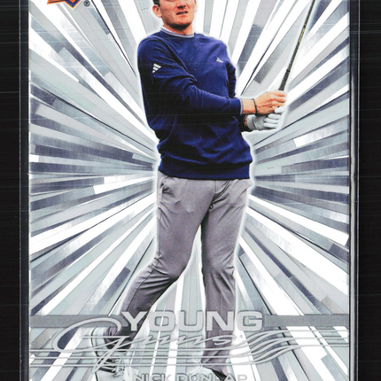 2026 Upper Deck Golf Young Guns Outburst Nick Dunlap #105 Silver Young Guns