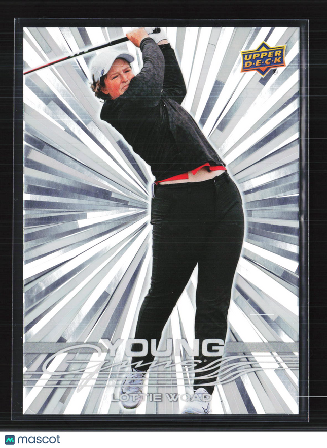 2026 Upper Deck Golf Young Guns Outburst Lottie Woad #106