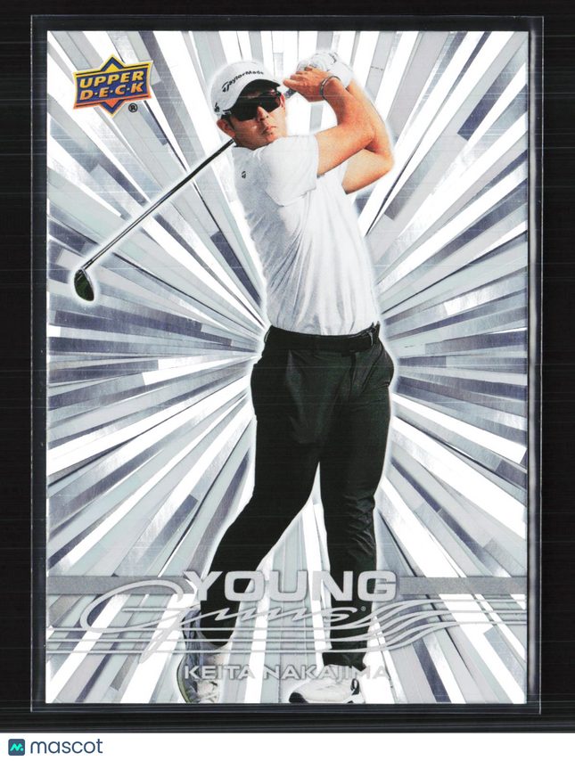 2026 Upper Deck Golf Young Guns Outburst Keita Nakajima #107