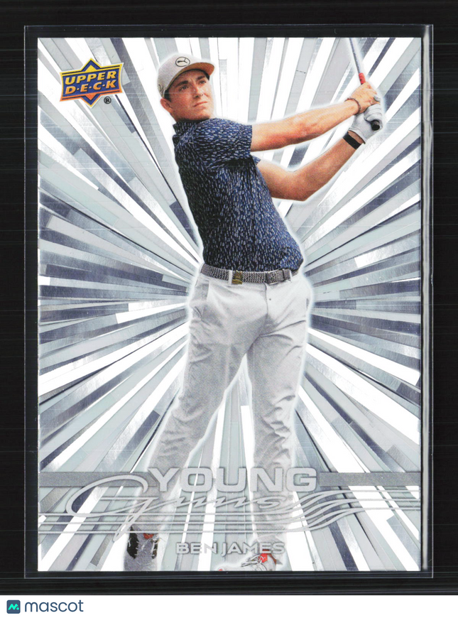2026 Upper Deck Golf Young Guns Outburst Ben James #113