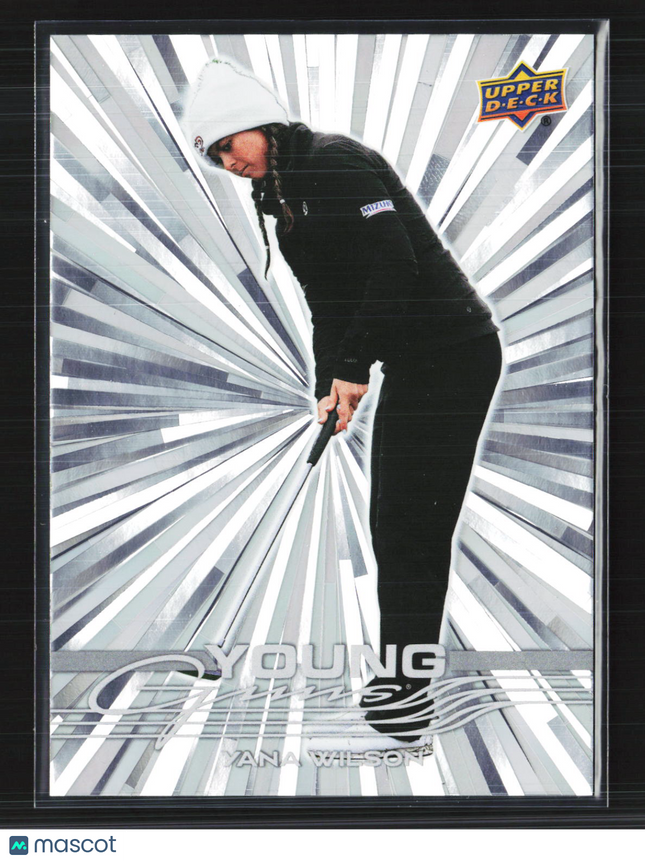 2026 Upper Deck Golf Young Guns Outburst Yana Wilson #125 Young Guns