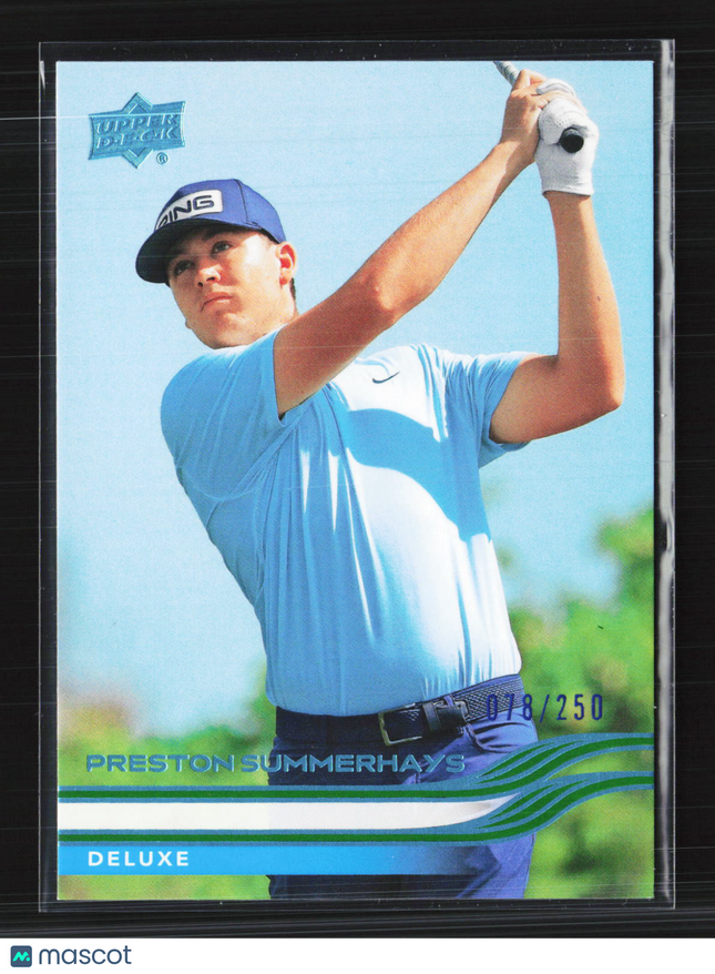 2026 Upper Deck Golf Deluxe Preston Summerhays #4 /