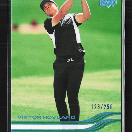 2026 Upper Deck Golf Deluxe Viktor Hovland #7 126/250