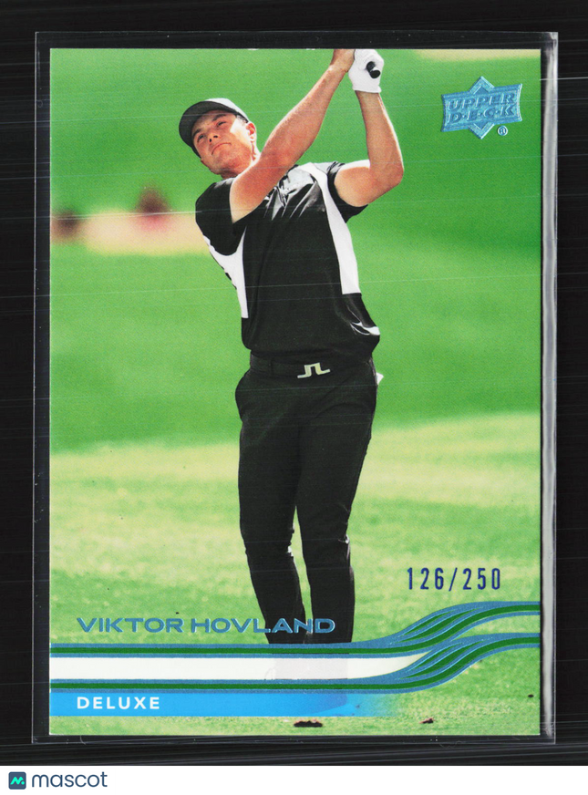 2026 Upper Deck Golf Deluxe Viktor Hovland #7 126/250