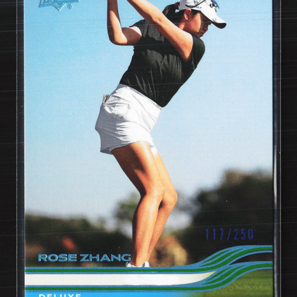 2026 Upper Deck Golf Deluxe Rose Zhang #13 117/250