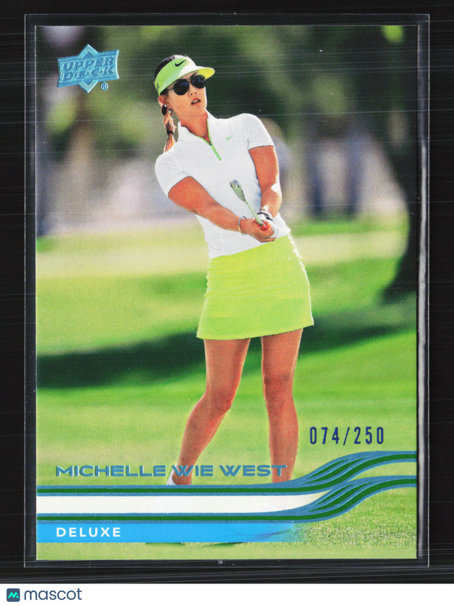 2026 Upper Deck Golf Deluxe Michelle Wie West #17 074/250