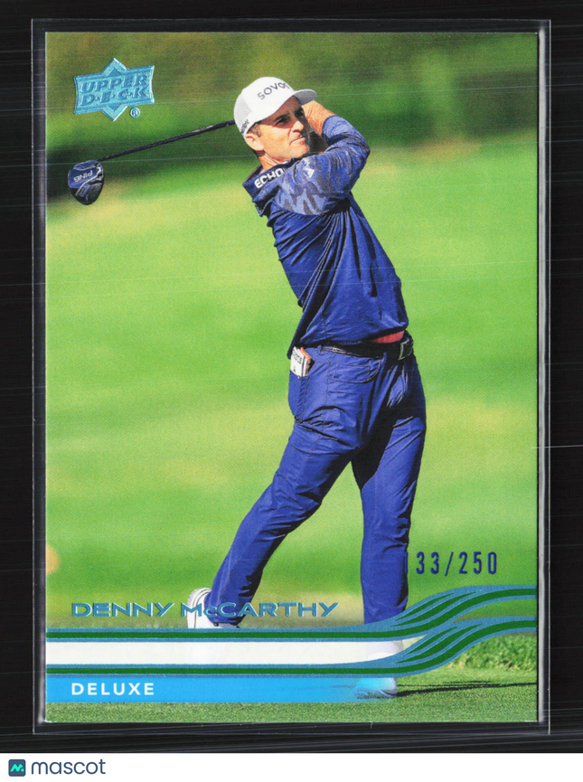 2026 Upper Deck Golf Deluxe Denny McCarthy #19 33/250