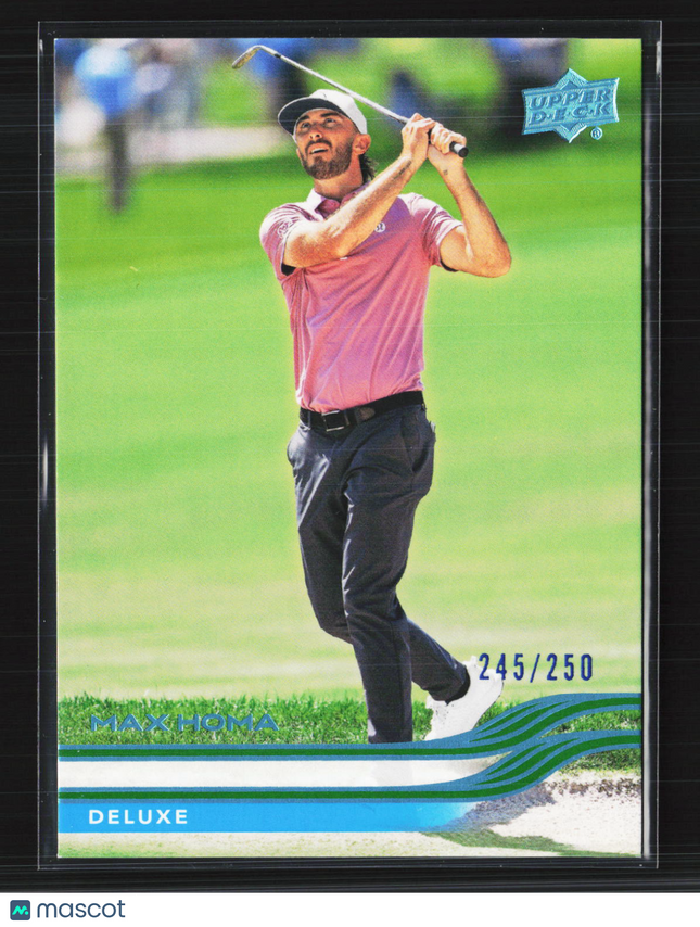2026 Upper Deck Golf Deluxe Max Homa #20 245/250