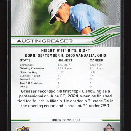 2026 Upper Deck Golf Deluxe Austin Greaser #24 132/250