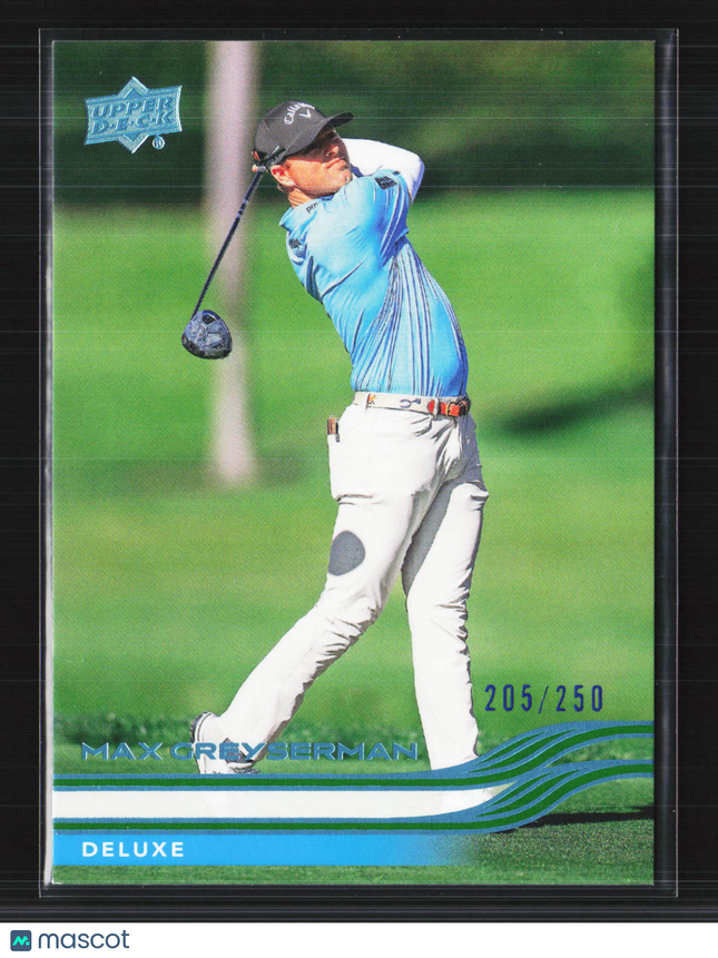 2026 Upper Deck Golf Deluxe Max Greyserman #29 205/250