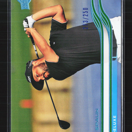 2026 Upper Deck Golf Deluxe JJ Spaun #34 213/250
