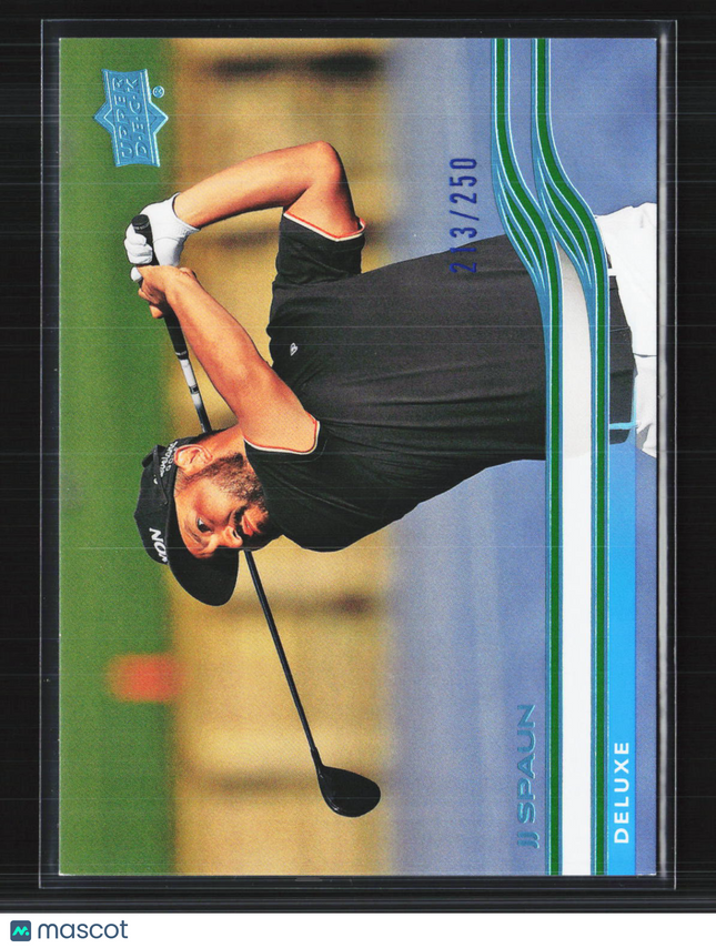 2026 Upper Deck Golf Deluxe JJ Spaun #34 213/250