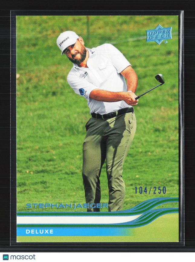 2026 Upper Deck Golf Deluxe Stephan Jaeger #40 104/250