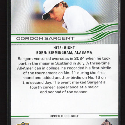 2026 Upper Deck Golf Deluxe Gordon Sargent #49 083/250