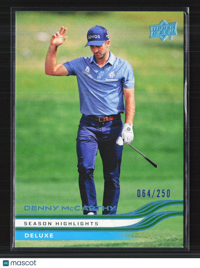 2026 Upper Deck Golf Deluxe Denny McCarthy #54 064/250