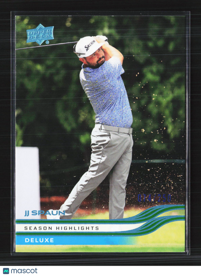 2026 Upper Deck Golf Deluxe JJ Spaun #66