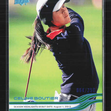 2026 Upper Deck Golf Deluxe Celine Boutier #82 064/250