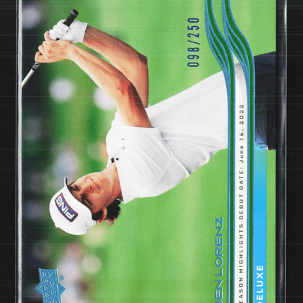 2026 Upper Deck Golf Deluxe Ben Lorenz #99 098/250