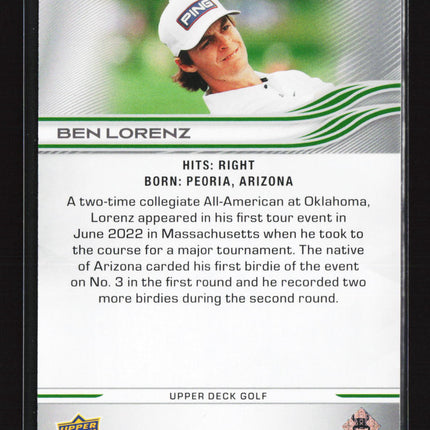2026 Upper Deck Golf Deluxe Ben Lorenz #99 098/250